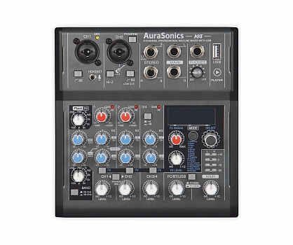 AuraSonics K4 компактный микшерный пульт в Лысково