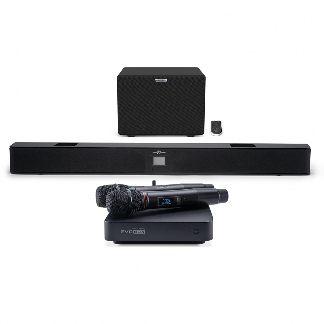 караоке-комплект EVOBOX Plus + EvoSound Bar (саундбар с караоке) в Лысково