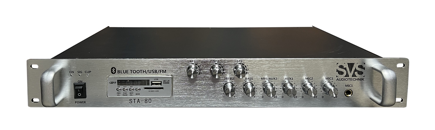 SVS Audiotechnik STA-80 Микшер-усилитель для систем Public Address в Лысково