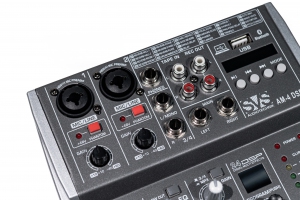 SVS Audiotechnik mixers AM-4 DSP Аналоговый микшерный пульт, 4-канала в Лысково